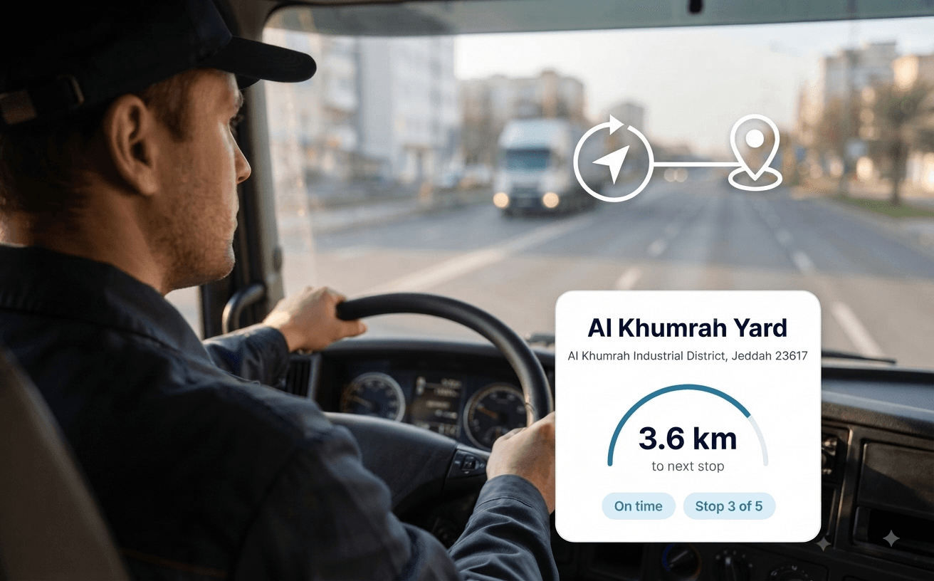 Routing & Dispatch — Driver navigation