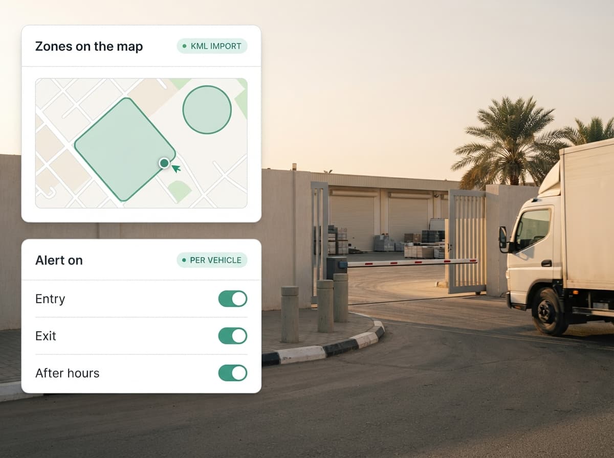 Geofencing & Alerts in operation