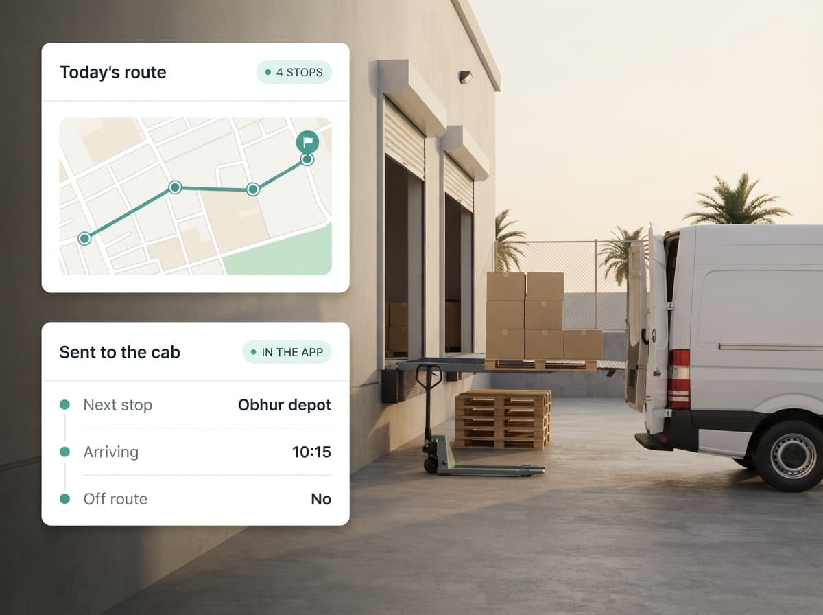 Routing & Dispatch in operation