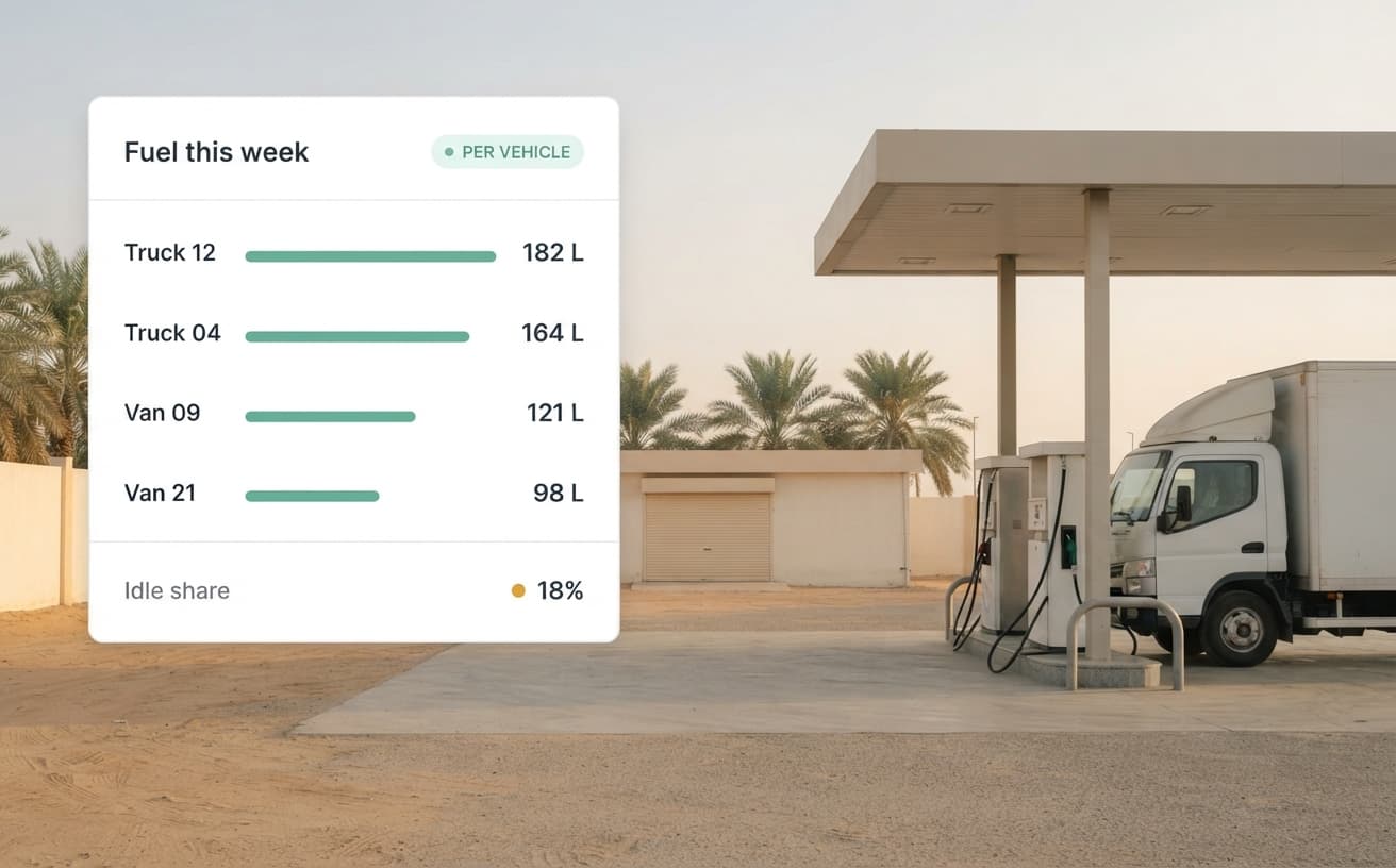 Vehicle Telematics — Fuel & idle analytics