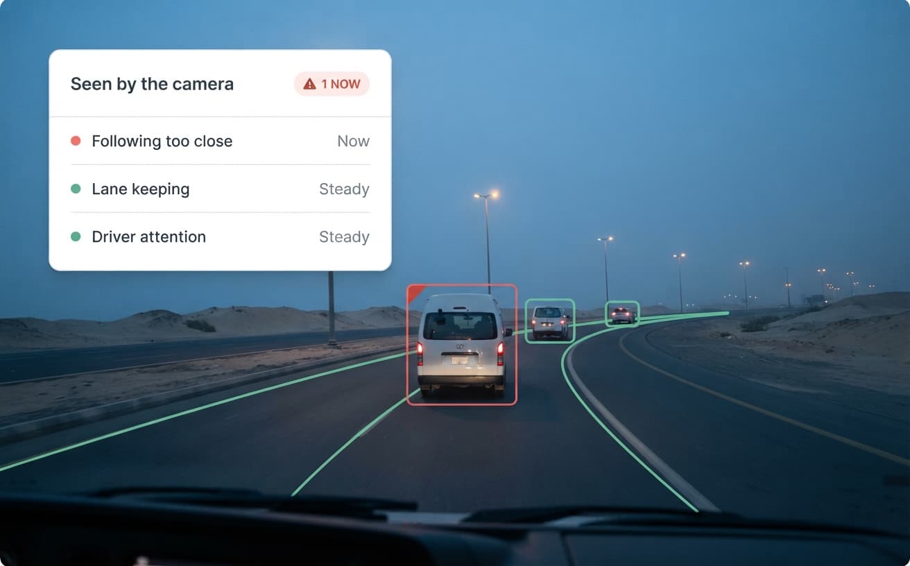 AI Dash Cams — Event-triggered capture