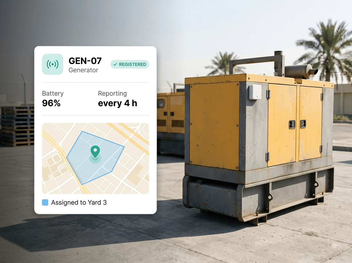 Asset Tracking in operation