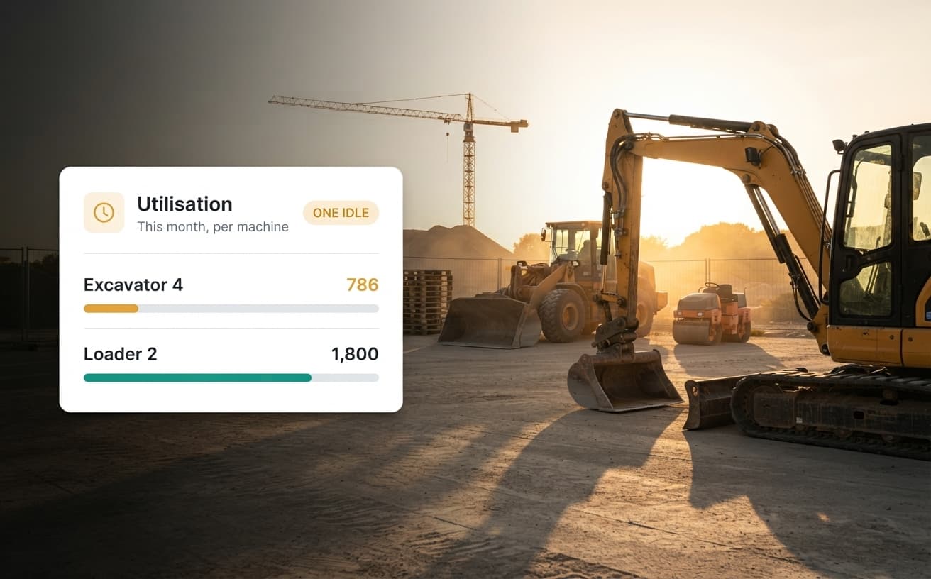 Construction — Find the machines earning nothing
