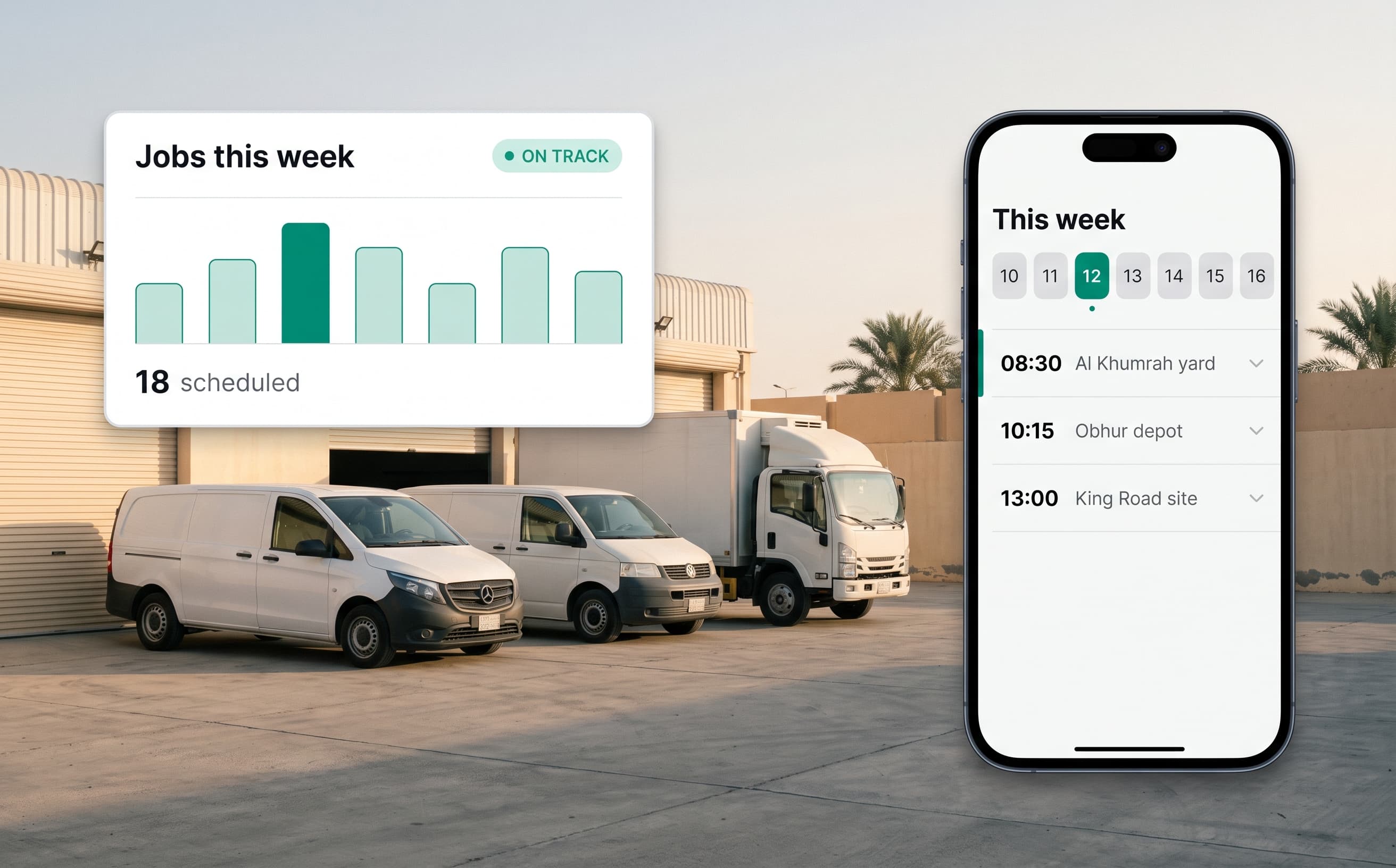 Workforce Management — Schedule at a glance