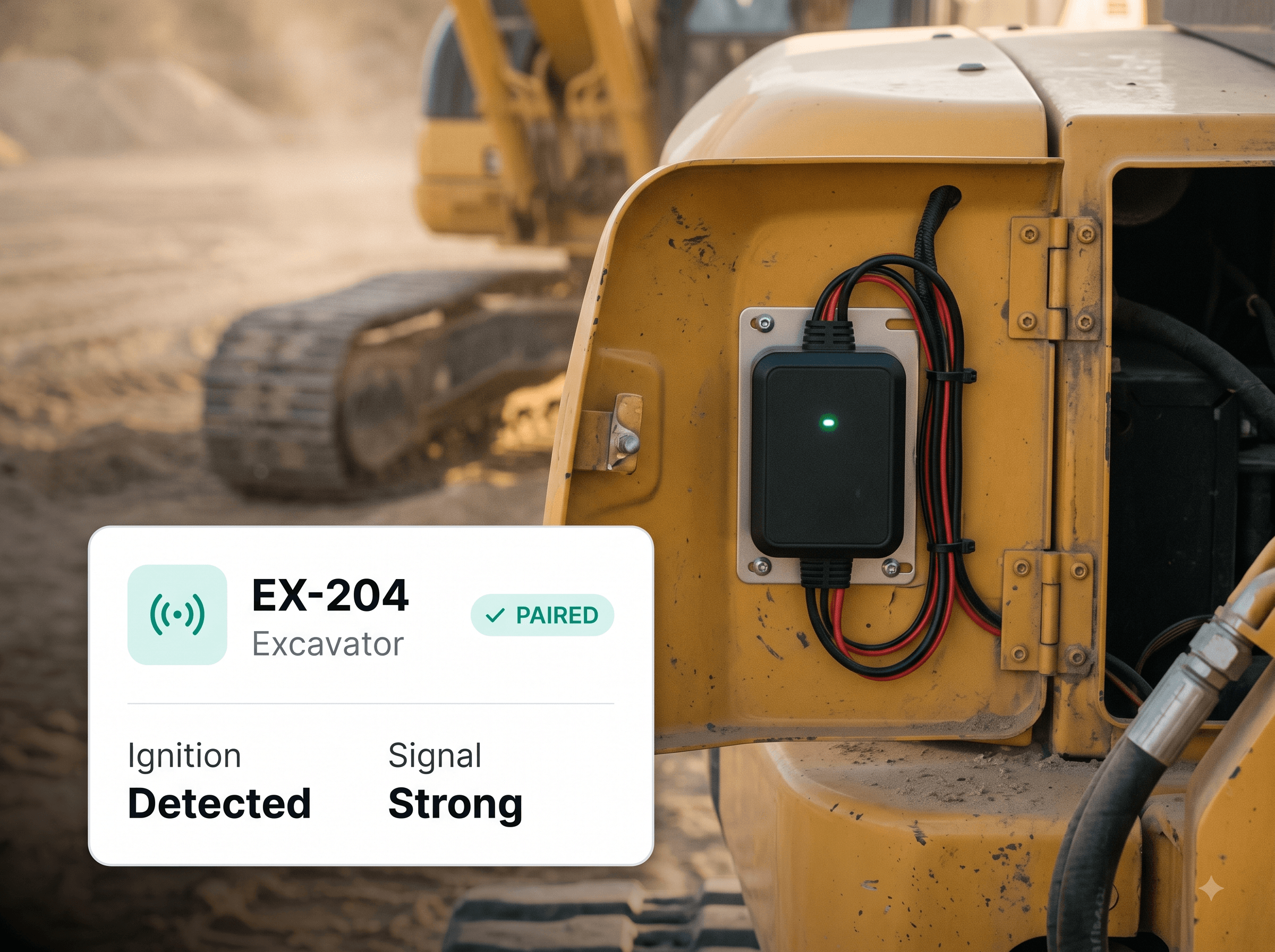Equipment Monitoring in operation