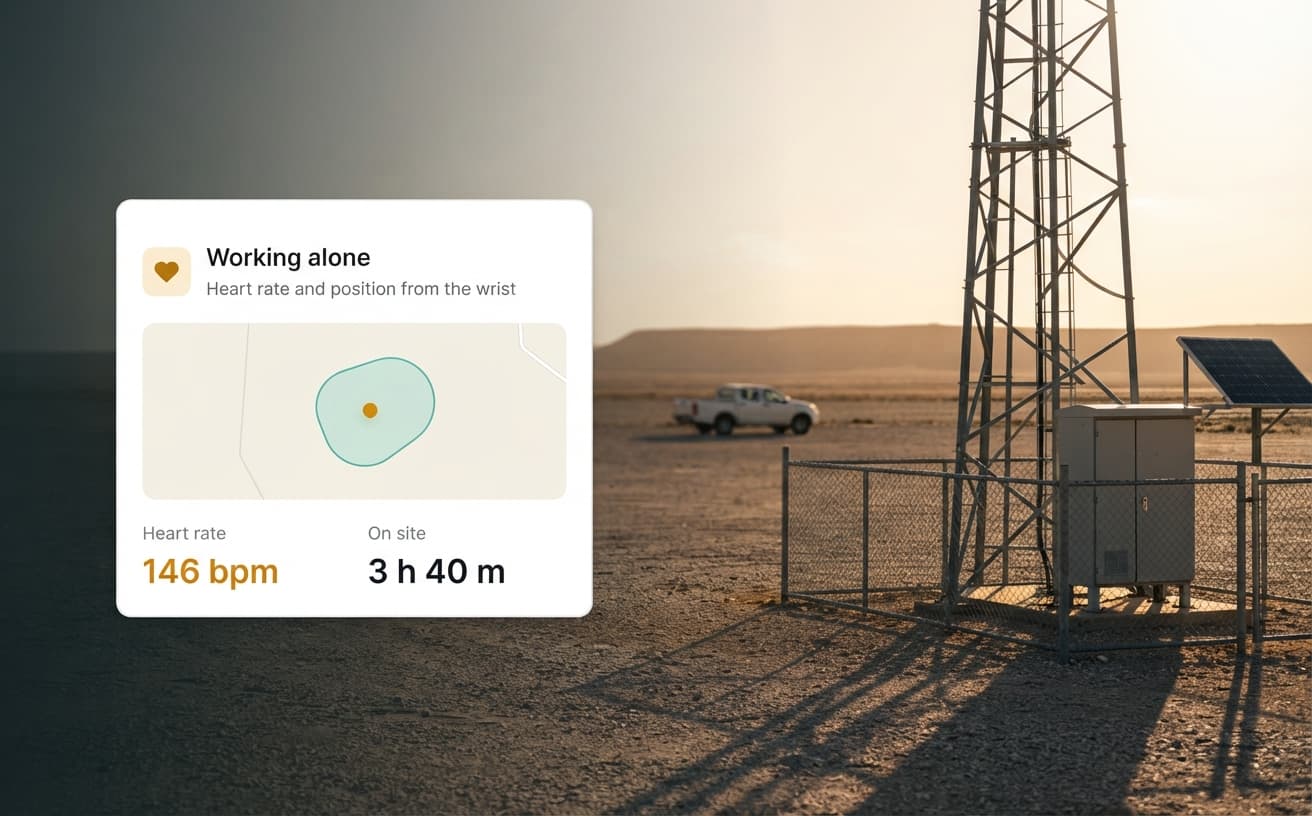 Field Services — Know how the lone worker is doing