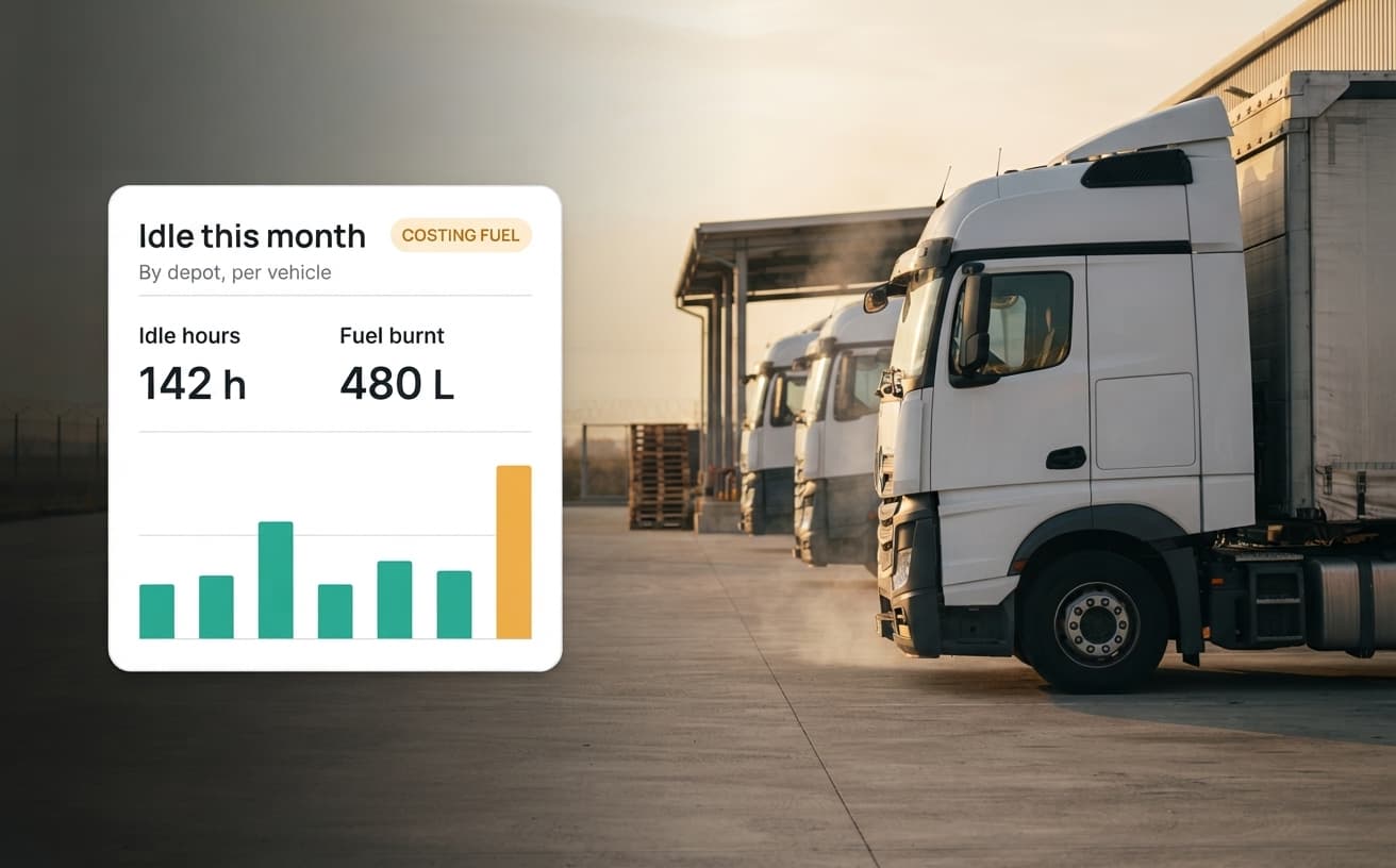 Transportation & Logistics — Idle is the cheapest saving you're not taking