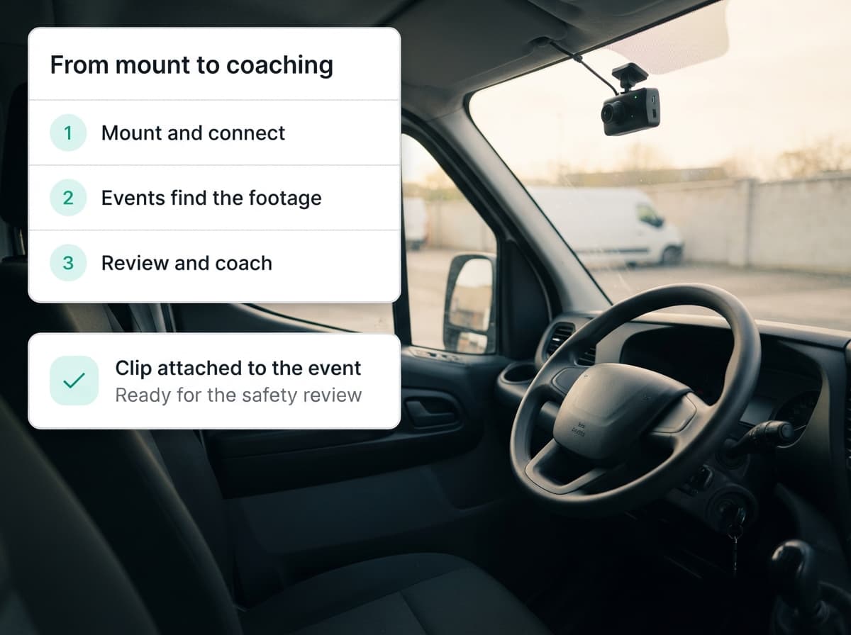 Video & Driver Safety in operation