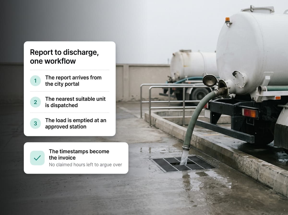 Rainwater & Flood Dispatching in operation